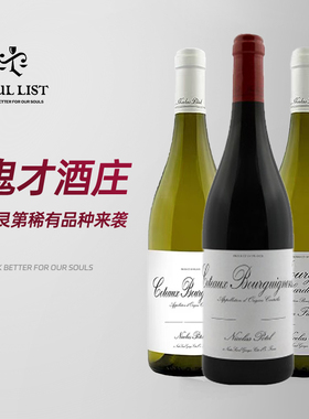法国珀帝酒庄Nicolas Potel勃艮第霞多丽白葡萄酒红酒