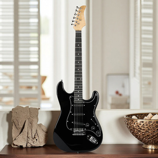 原康电吉他新手单单单双专业级ST摇滚套餐初学入门带音响单摇