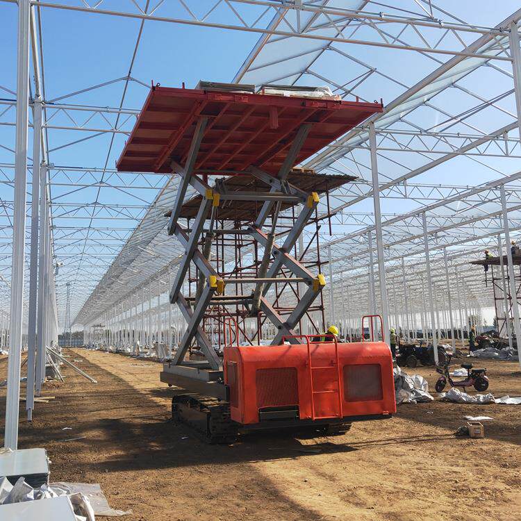 钢构施工履带式升降平台 挖机底盘升降机 支腿一键调平高空作业车