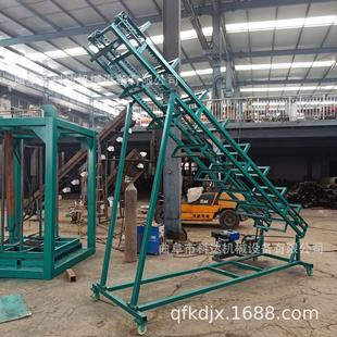 皮带输送机 定制袋装面粉化肥水平斜坡皮带输送机 装车输送机