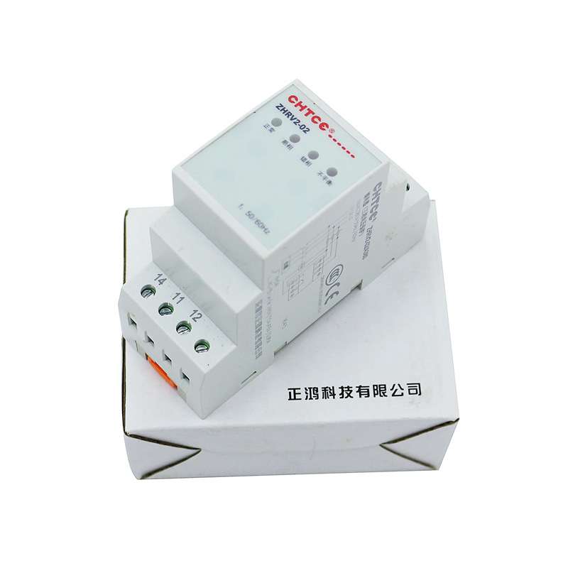CHTCE正鸿科技 ZHRV2-02 相序过欠压保护器 电压继电器相序继电器