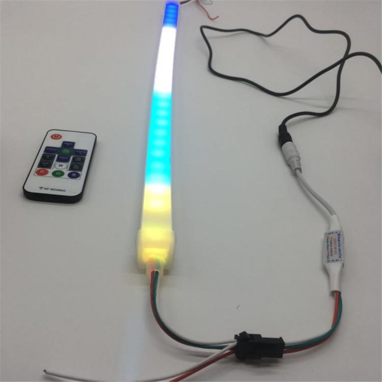 16*16MM幻彩霓虹灯LED低压12V幻彩线条灯霓虹灯断点续传软灯带