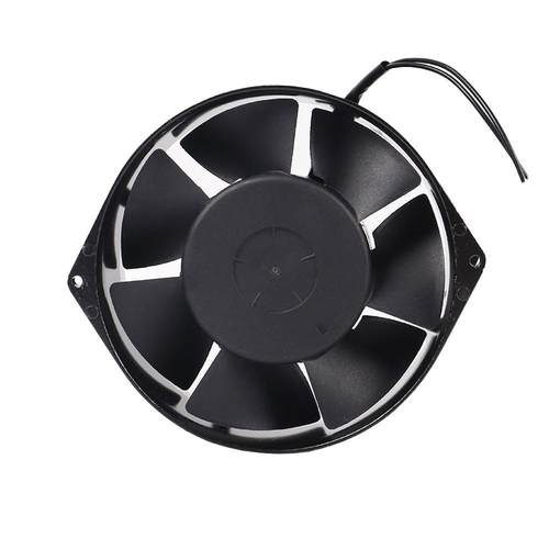 17255铝框铁叶大风量通风管道风机 直流散热风扇 D3KB1755BBH3W