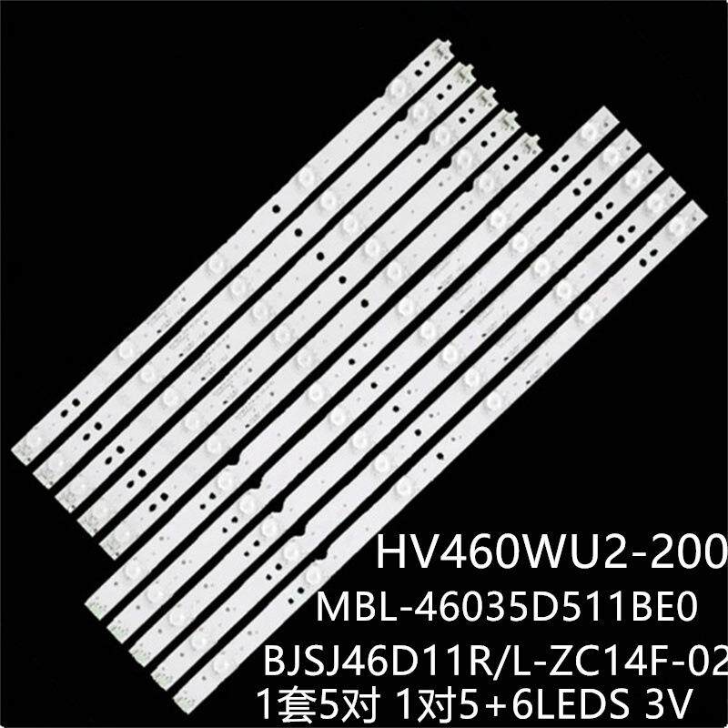 适LE46D5AFM LE46D5QFM 灯条BJSJ46D11R-ZC14F-02 BJSJ46D11L