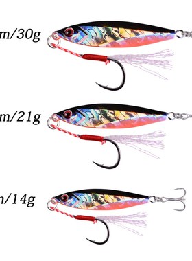 极速Metadl Jig VIB Fishing Lure 14g 21g 30g Sinking Lures Se