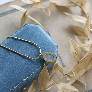 极速Natbural Aquamarine Pendants Necklaces Titanium Steel Na