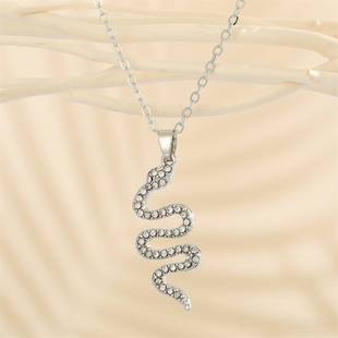 极速Newb jewelry personality fashion snake necklace retro di