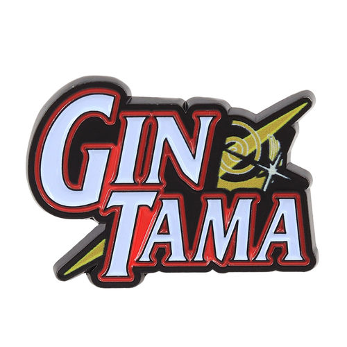 人气动漫银魂Gintama主题珐琅徽章经典 Logo设计金属徽章
