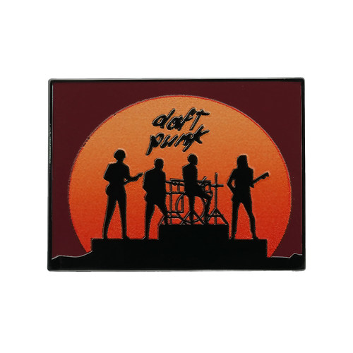 Daft Punk法国传奇电子音乐组合 蠢朋克主题珐琅徽章
