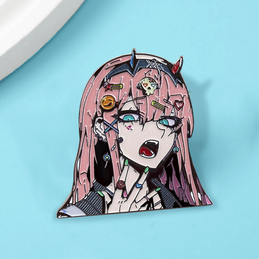 02国家队涂鸦别针金属周边徽章神秘少女周边饰品自制pins