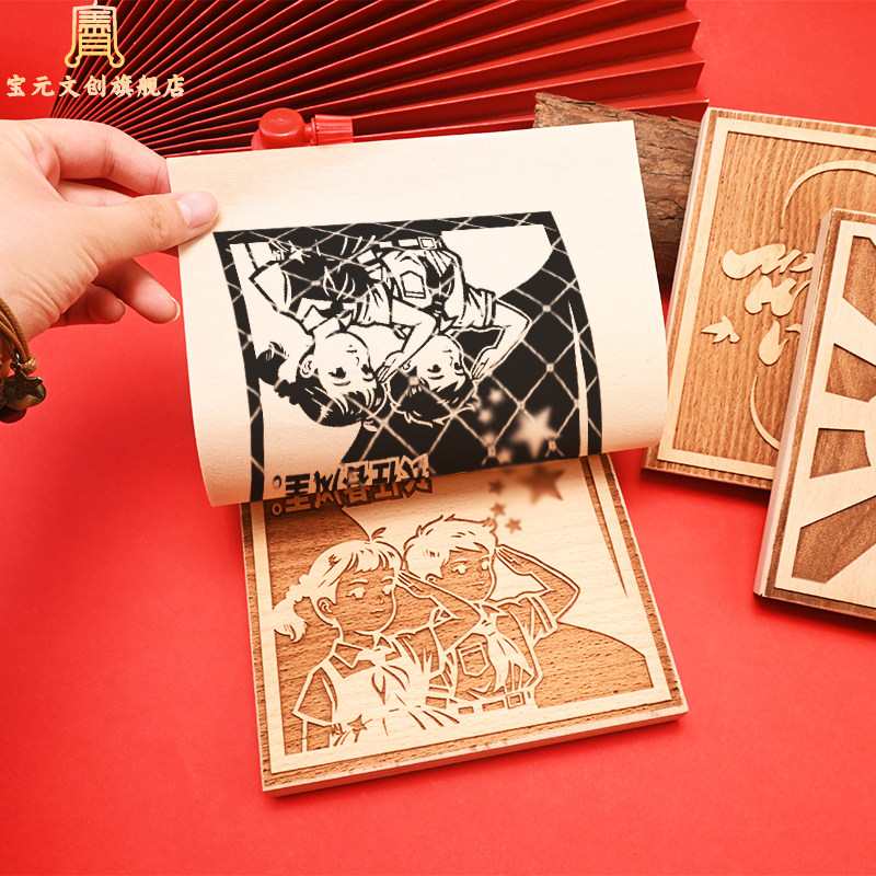 七一红色文化木刻雕版年画非遗拓印研学团建活动手工diy拓印工具 - 实物图