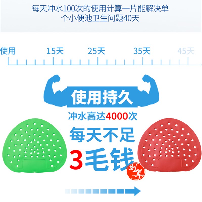 极速男厕小便池j过滤网漏网垫子垫片小便器防堵尿池垫防溅垫尿兜