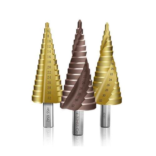 极速打手洞电钻孔锥形转钻头钻孔器阶梯金属用P铁门方管合金板冲