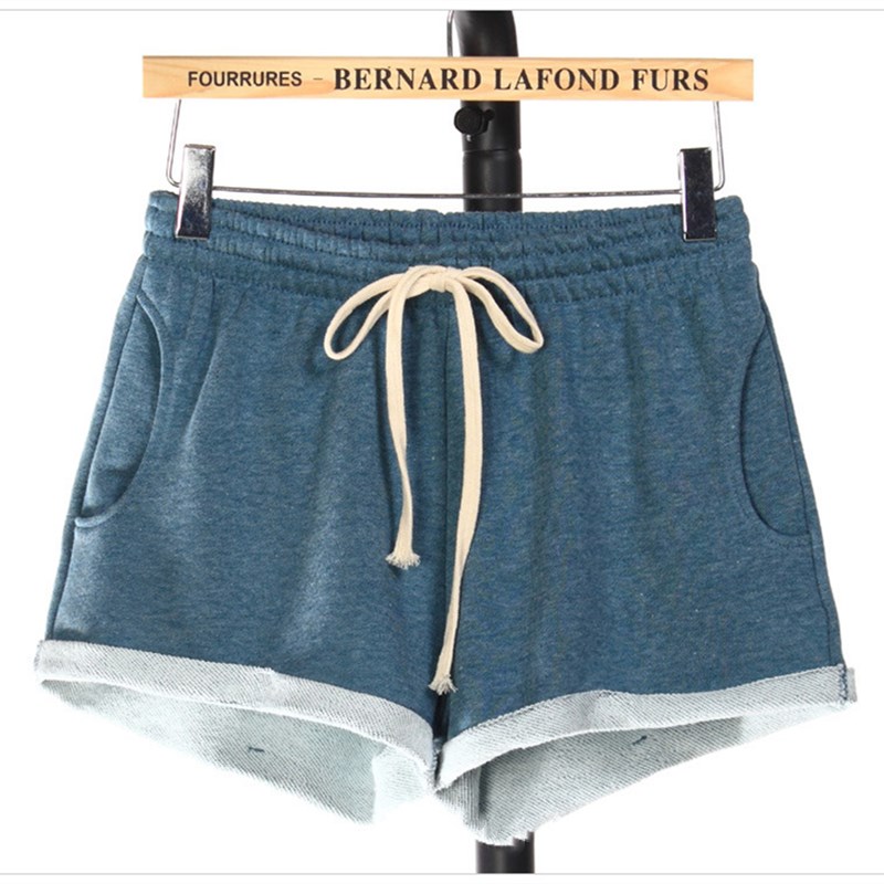 极速Booty Woman Shortqs Summer Black Plus Size Short Femme S