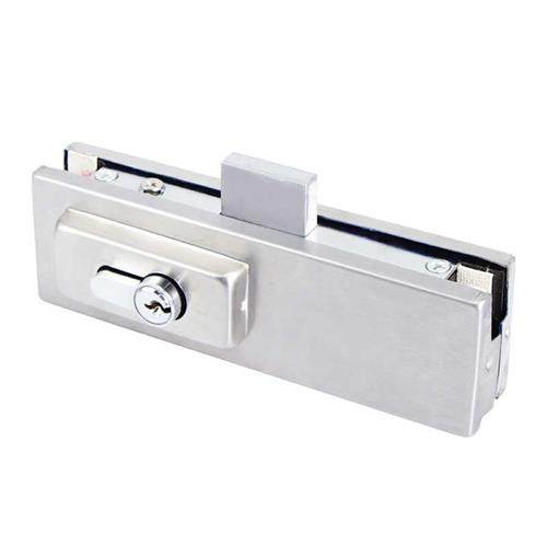 极速玻璃门锁g双门玻璃锁单门门锁插锁拉门双门玻璃门车位锁车位