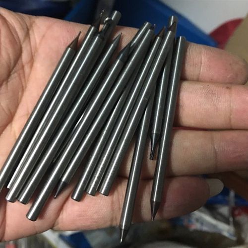 极速销硬质合金钨钢圆棒 3.175雕刻刀  加硬加长钨钢.刀棒蓝头品