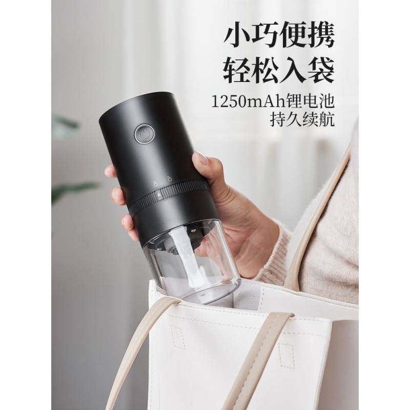 极速销新研磨机小型家用电动磨豆机手动咖啡豆可携式Y研磨器手磨,机械设备,研磨机,淘宝优惠券,粉丝福利购,淘宝优惠卷