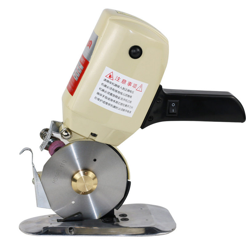 极速厂100 电动手提圆刀 服装断布机电剪M刀 裁剪机 切布裁布机