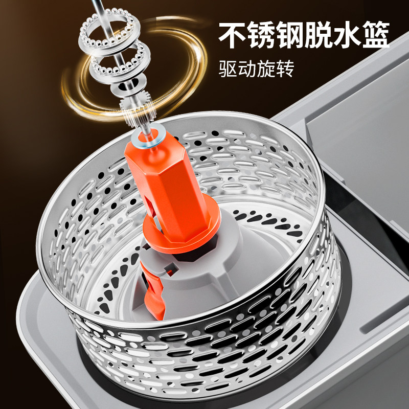 极速免手洗拖把2023新款家用一拖净F旋转式拖布桶懒人墩布拖地神