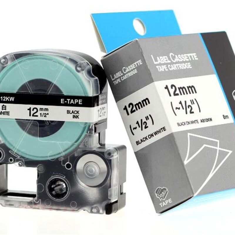 极速适用爱普生标签机色带1n2mm9 18 LW-400/600P/1000p打印纸LC-