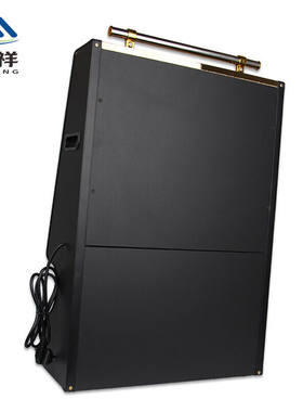 极速魅祥钛d金不锈钢全自动感应立式擦鞋机商用大酒店大堂擦鞋机