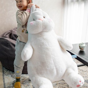 极速网红慵懒兔子抱枕沙发客厅可爱大兔子靠垫Q女生宿舍睡觉抱枕