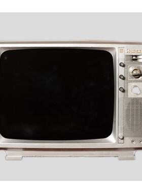 极速老式黑白电视l机橱窗装饰摆设道具古董怀旧老物件80后经典复
