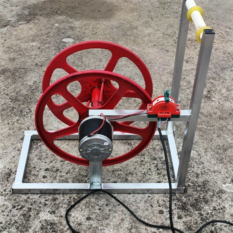 极速电动水管卷管机卷管器12V48V卷水带K机农用水管水带收纳层架