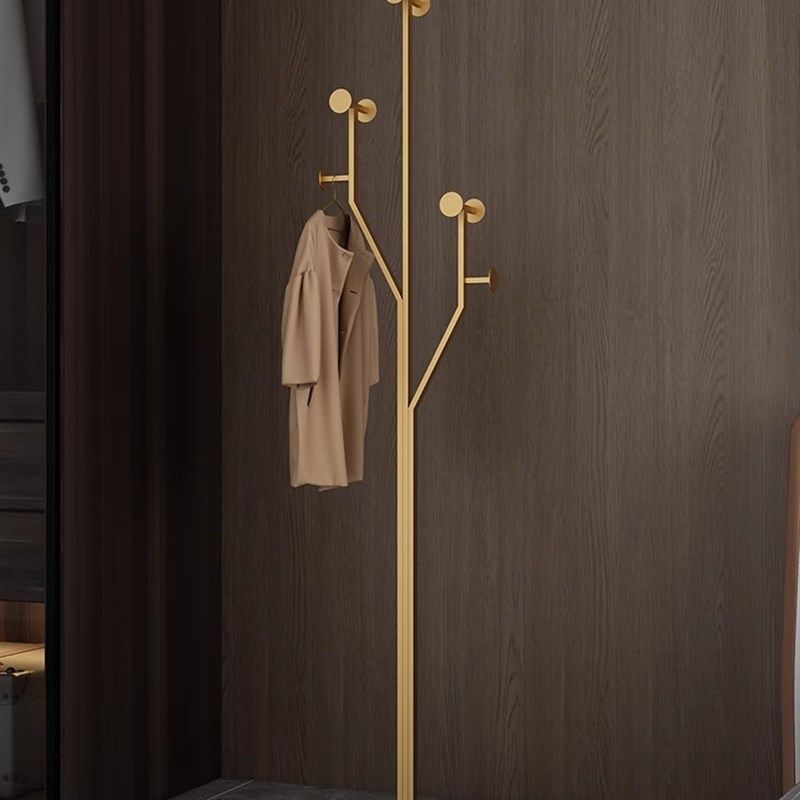 极速意式轻奢衣架落地摆件t客厅沙发旁边卧室床头家用入户门玄关