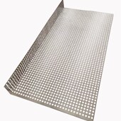 极速防盗窗垫板定制n防坠防掉窗台不锈钢冲孔板护栏筛网防漏阳台