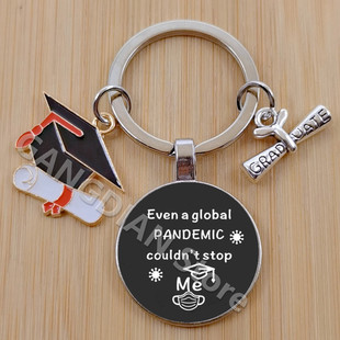 新品Class of  Graduation Gift Keychain, GradQuation Pendant