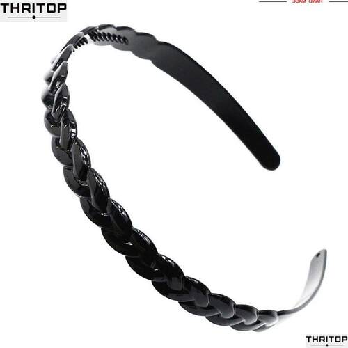 极速olad style black hair band for mens face and hair clip