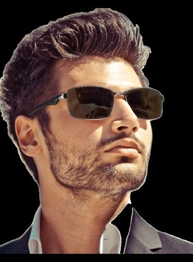 极速太阳眼d镜超轻偏光男士潮太阳眼镜开车专用抗UV眼镜可选配近