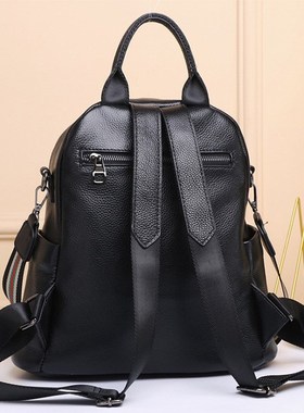 极速2022 Women Travel Leather Backpack Real PCowhide Backpac