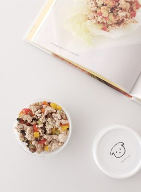 极速手工鲜d食[HaBe]小炒肉末新鲜狗粮猫粮零食 韩国专业营养师配