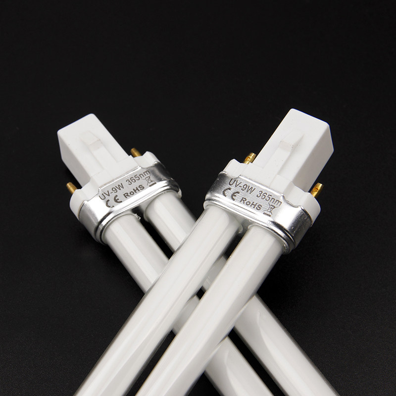 极速1Pc UV-9W-365nm 9W Electronic UV Gel NaNil Lamp For 110V
