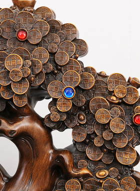 极速财源广进发j财树落地大摆件招财葫芦客厅公司前台装饰乔迁开