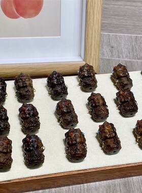 极速越南沉香度母配件配饰散y珠子 diy女款手链项链沉香度母