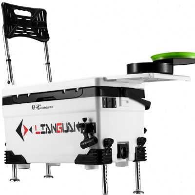 极速联冠2021新款钓鱼箱多功能带轮保温箱台钓鱼箱全X套垂钓桶钓