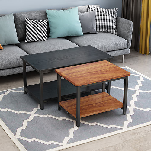 极速小茶几现代简约茶桌客厅迷你边D几角几长条桌置物架简易桌子