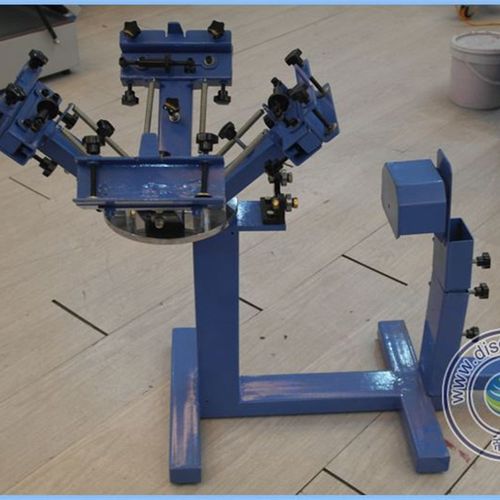 极速功能多四色一工位o帽子/T恤网版印刷机 文化衫帽子印花机 帽