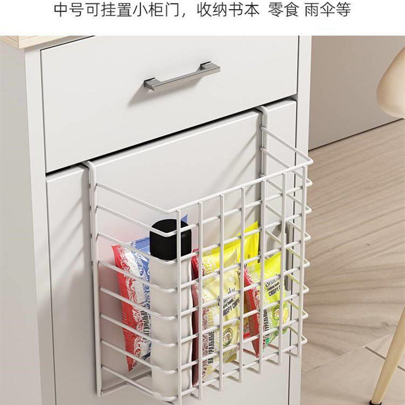 极速书桌下挂篮学生住校寝室宿舍神器床头收纳衣柜分W层隔板置物