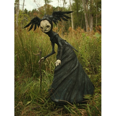极速1Pc Hanging Horror Witch Figurine Halloween DIY XDecorat