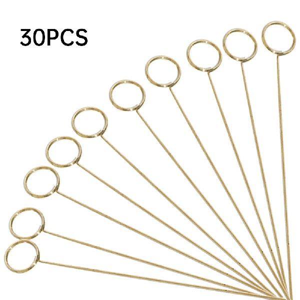 极速30pbcs Party Floral Place Card Holder Reusable Office Ca