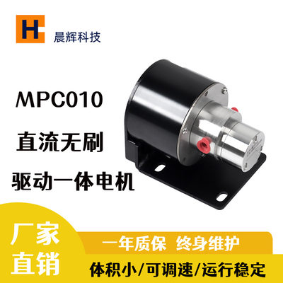 极速微型磁力泵喷码齿轮泵双孔位咖啡机泵头体积U小流量稳定寿命