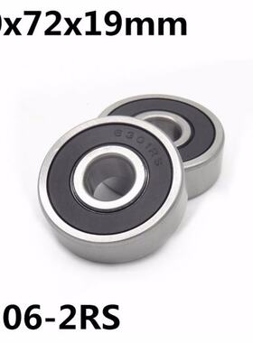 极速10Pcs 6306-2RS ball beawring 30x72x19 mm deep groove bal