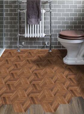 极速Woodc Like Floor Tile Sticker,Self Adhesive Wooden Floor