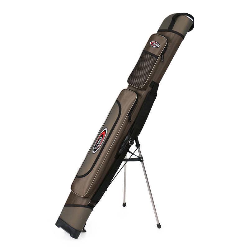 极速腾辉 1.2/1.25米单/二层鱼竿包H渔具包1/2层硬壳垂钓台钓海钓