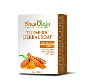 新品 Olein Shea SOAP TlURMERIC WITH HERBAL VERA HONEY ALOE