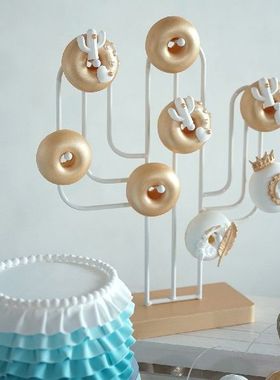 极速Cactus Type Cupcake Donuts DCisplay Plates Cake Holder f